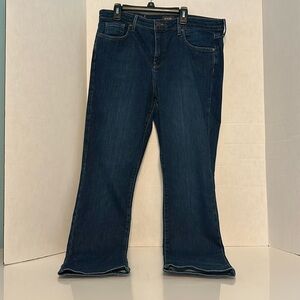 NYDJ Sherri Skinny jeans. Dark blue.